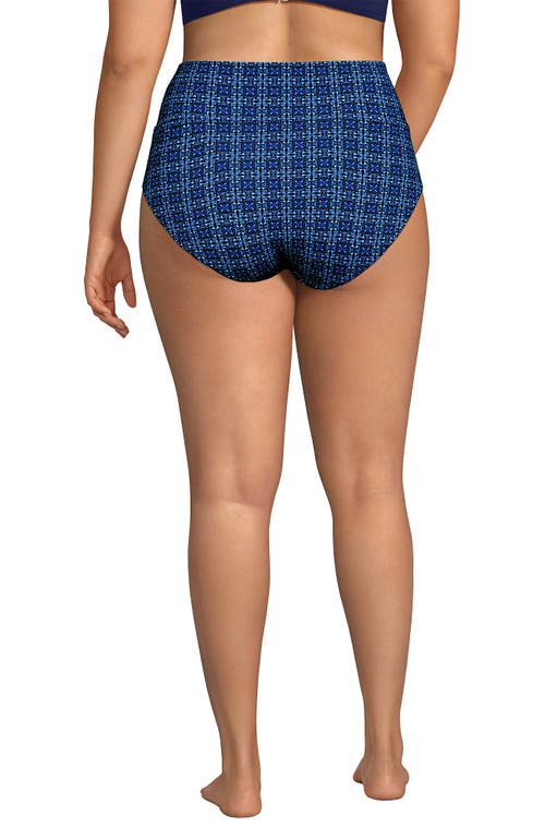 Shop Lands' End Plus Size Pinchless High Waisted Bikini Bottoms