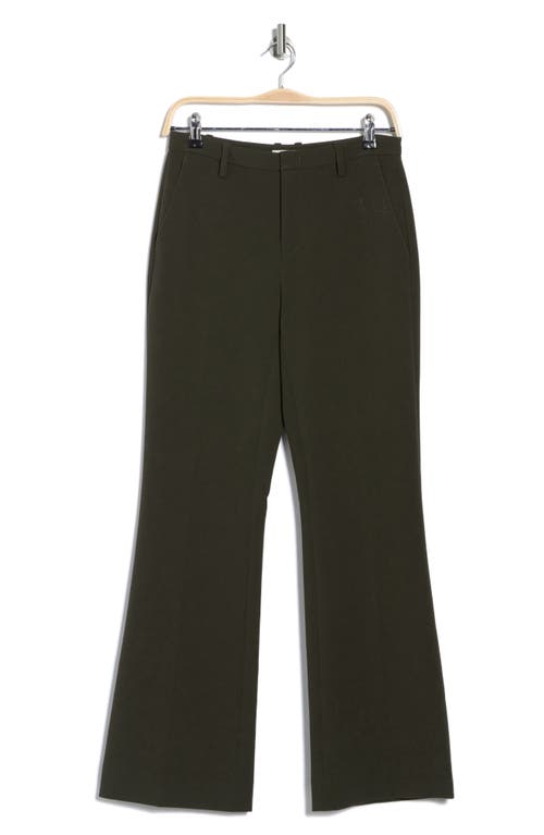 Vince Tailored Mid Rise Stretch Bootcut Pants In Vine