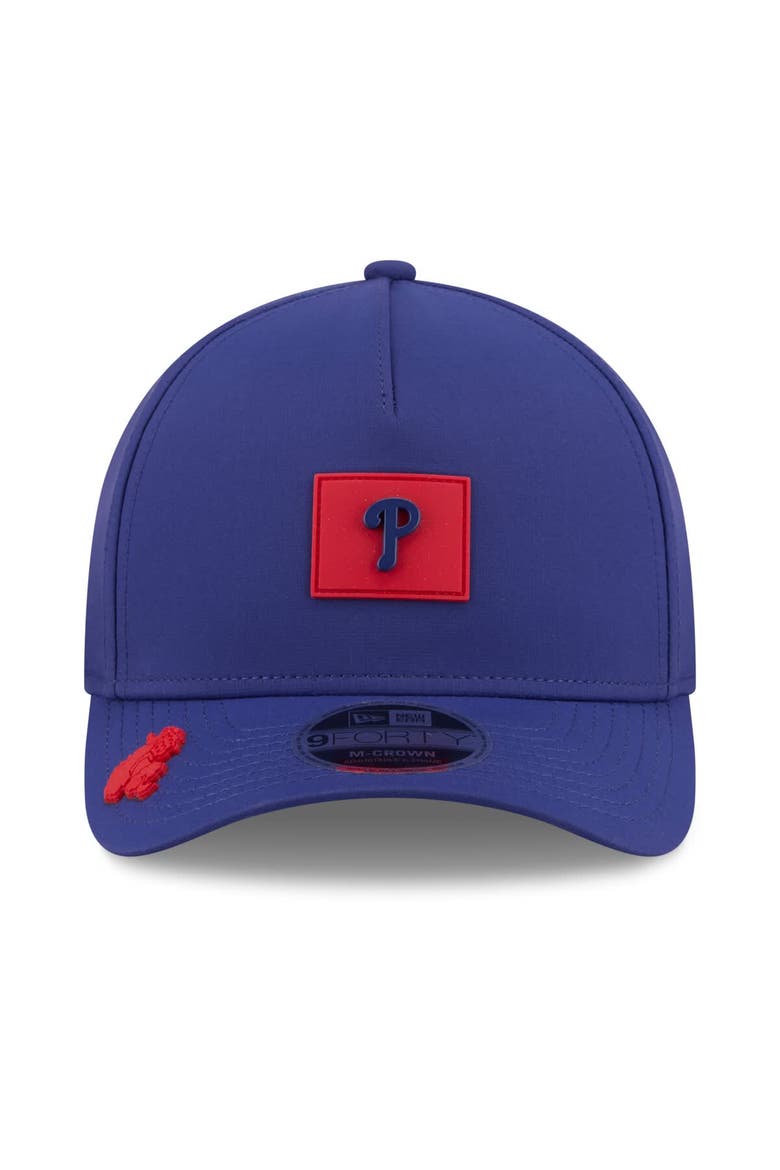 Men's New Era  Royal Philadelphia Phillies 2026 Clubhouse 9FORTY A-Frame Adjustable Hat, Alternate, color, Royal