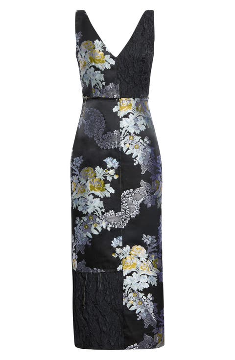 Historic Jacquard Midi Dress