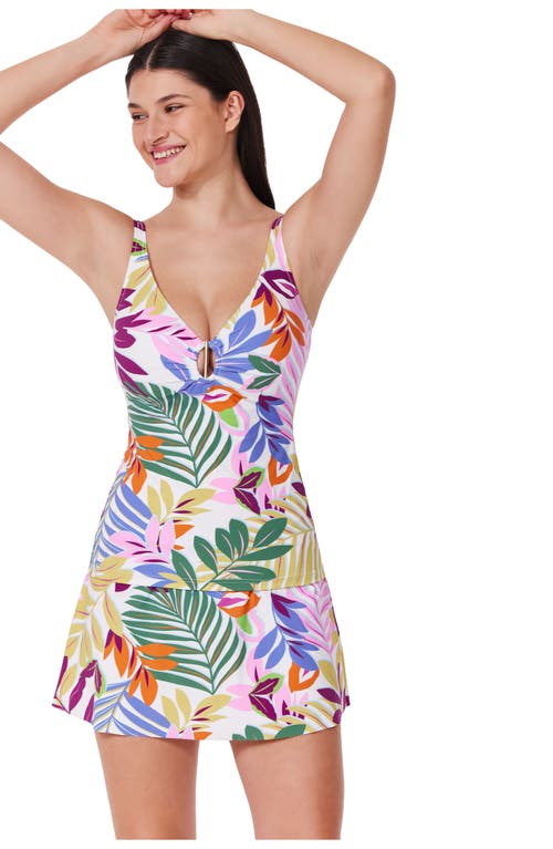 Profile By Gottex Costa Del Sol Pull-on Skirt In Multi