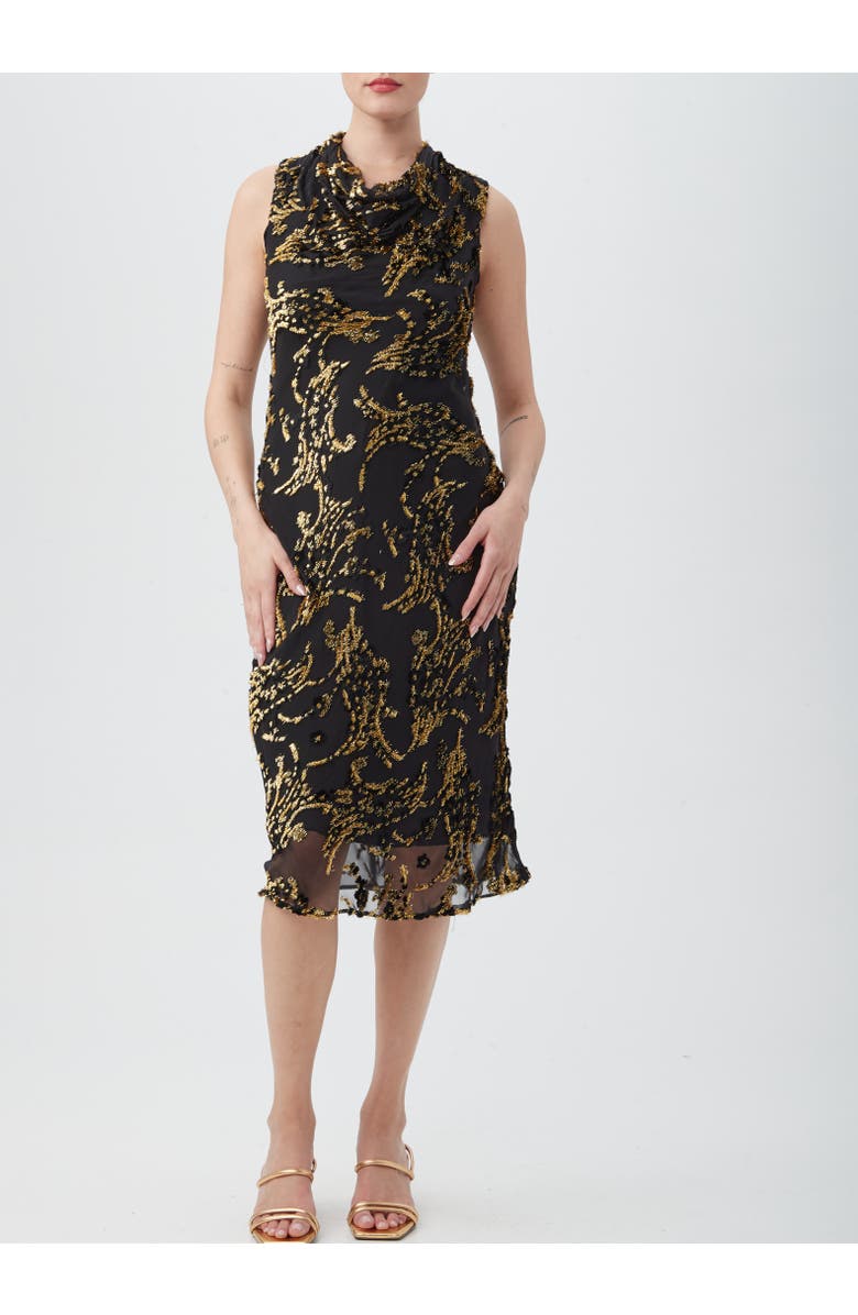 Trina Turk Ulani 2 Dress, Main, color, Black