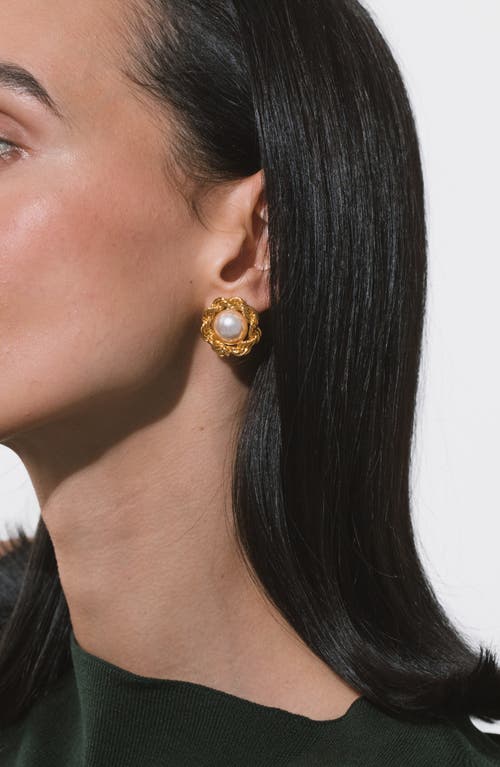 Jennifer Behr Careena Drop Earrings In Gold