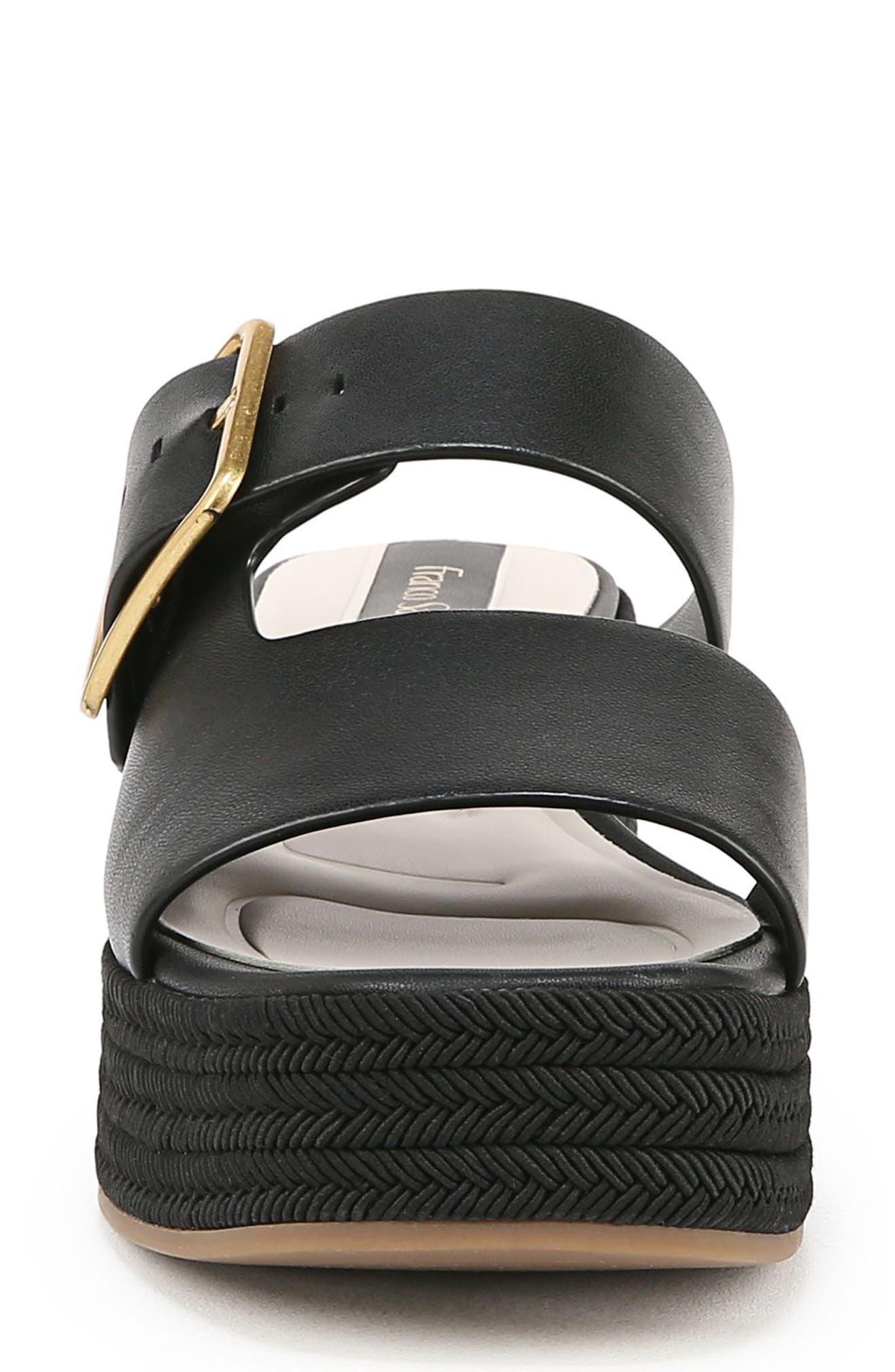 Franco Sarto Taziana Platform Sandal, Alternate, color, Black