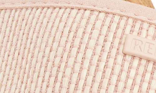 Reef Cushion Vista Higher Platform Slide Sandal In Cameo Rose
