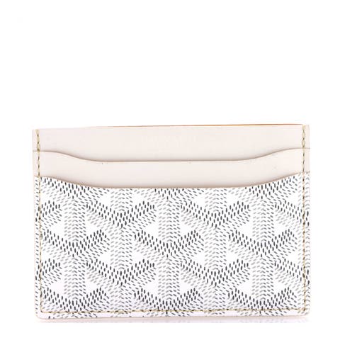 Saint Sulpice Card Holder Coated Canvas