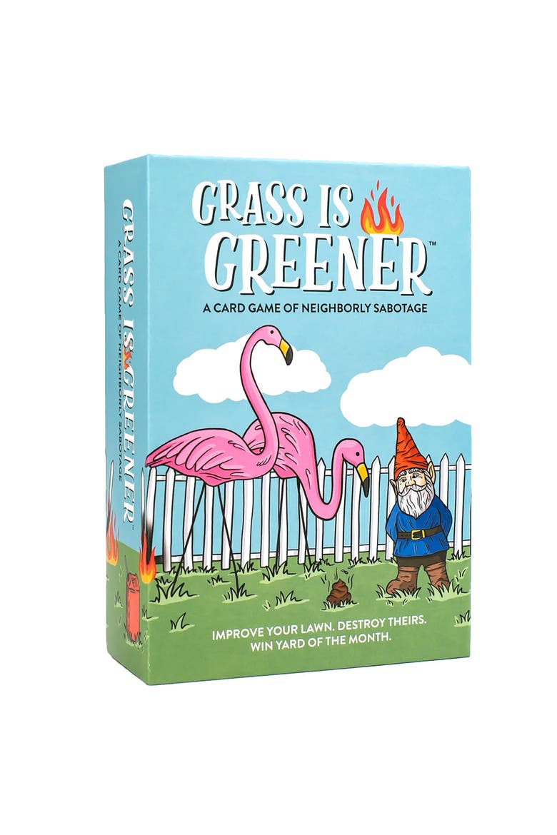 Grass Is Greener A Card Game Of Neighborly Sabotage, Ages 13+, Main, color, Multicolored