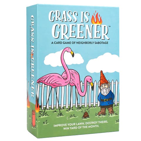 Grass Is Greener A Card Game Of Neighborly Sabotage, Ages 13+