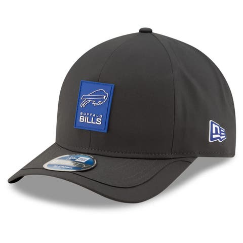 Men's New Era Charcoal Buffalo Bills 2025 Sideline Cold Weather 9FORTY M-Crown Adjustable Hat
