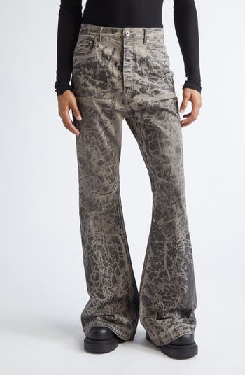 寿司 rick owens drkshdw bolan DRKSHDW by Rick Owens Bolan Banana Zipper-Detailed Jeans