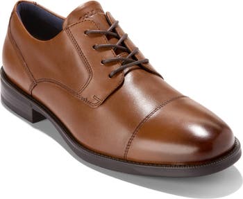 chinese dress ladies Cole Haan Men's Zerøgrand Remastered Plain Toe Oxford Shoes - Black main image 0