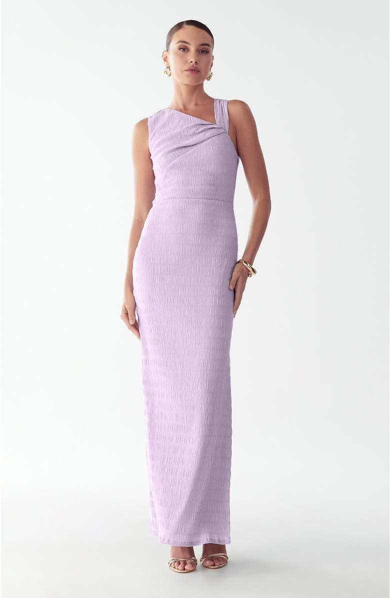 BWLDR Obi Maxi Dress, Alternate, color, Lilac