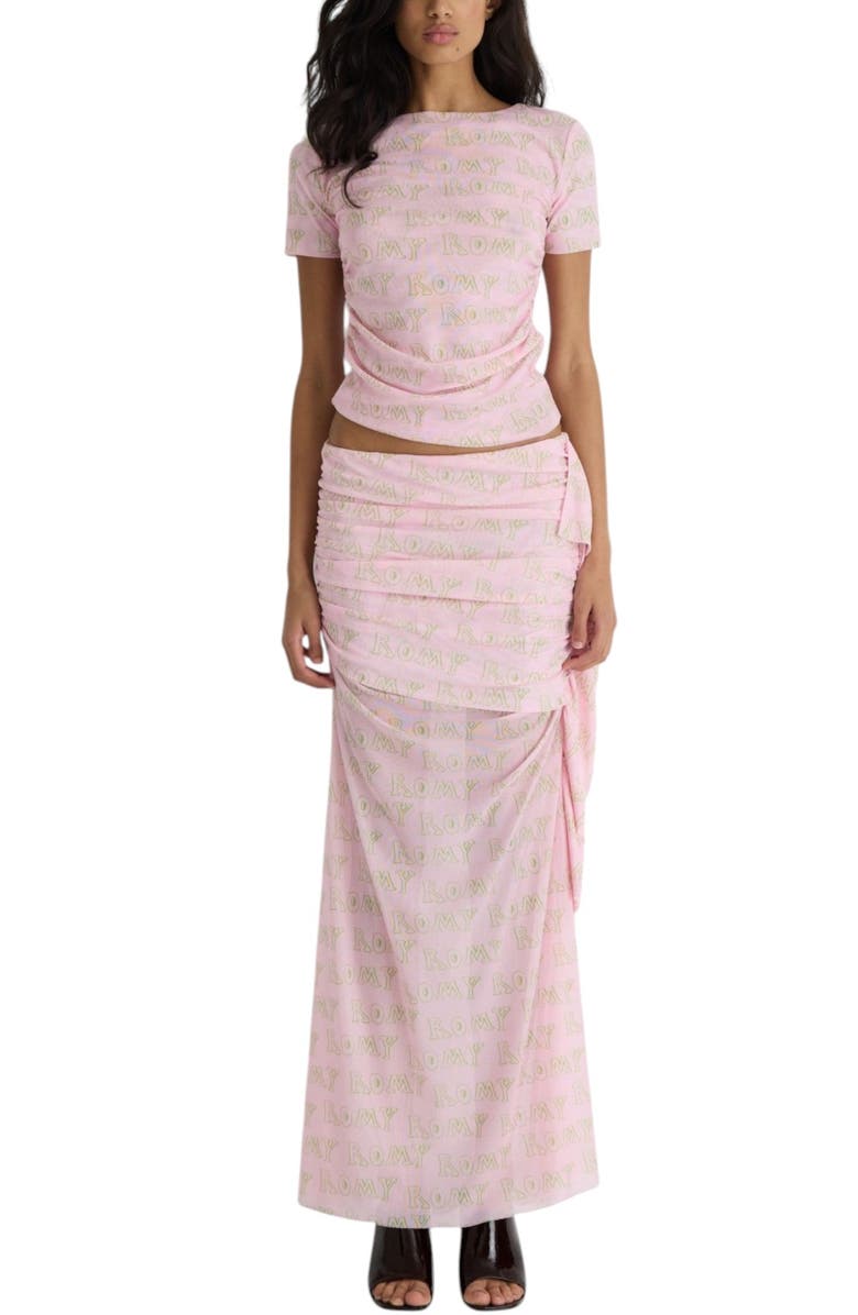 Romy Echo Top, Main, color, Pink Print