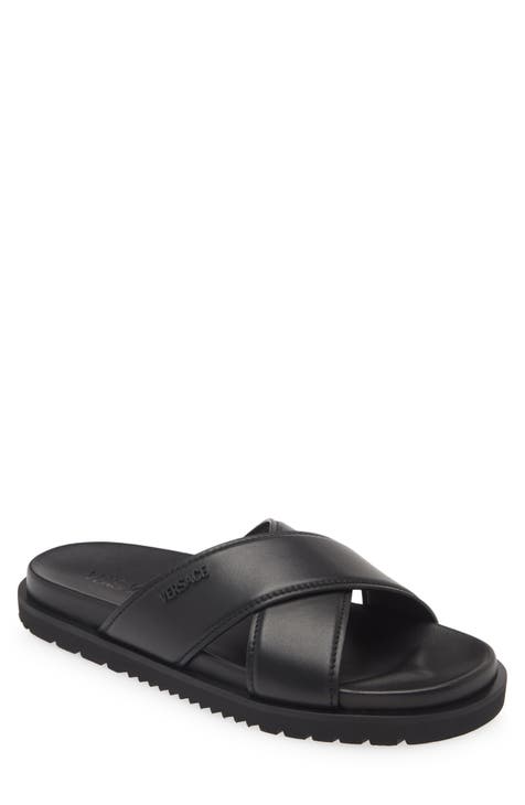 Men s Black Slides Nordstrom