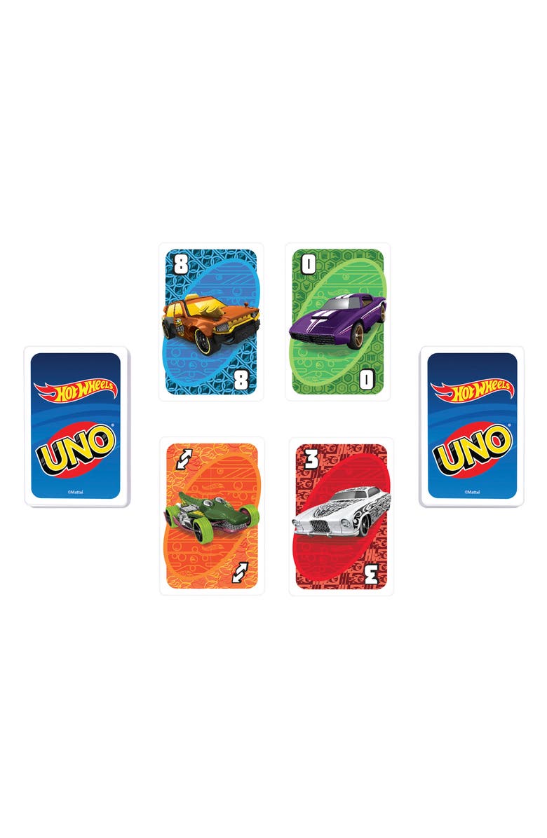Mattel UNO<sup>®</sup> Hot Wheels<sup>®</sup> Card Game, Alternate, color, 