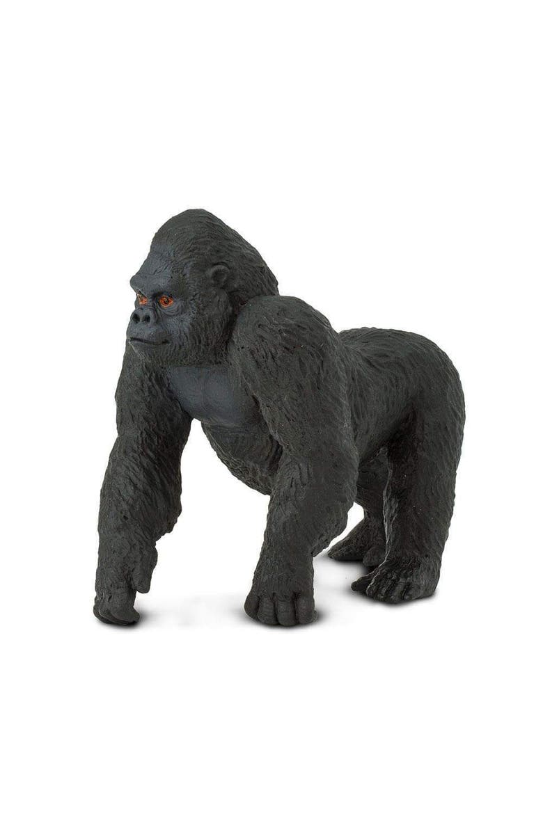 Safari Ltd. Lowland Gorilla Kids Toy Figure, Alternate, color, NO COLOR
