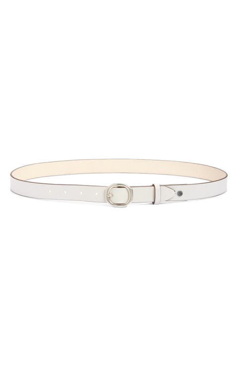 Audrey Slim Leather Belt