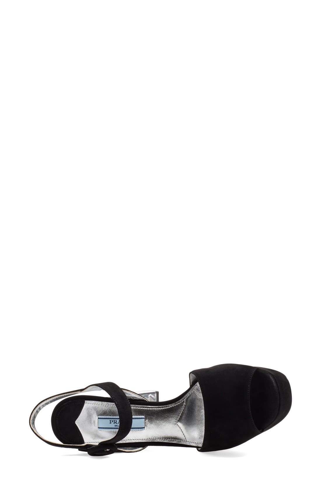 Prada Sling Sandal, Alternate, color, 
