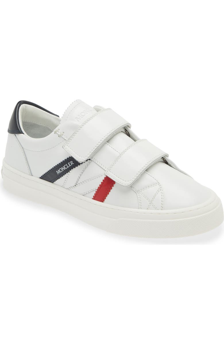 Moncler Kids' Petit Monaco M Low Top Sneaker, Main, color, White