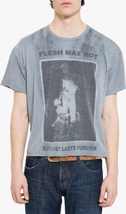 JADED LONDON Flesh May Rot Graphic T-Shirt