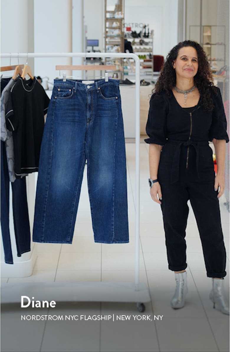 The Half Pipe Flood High Waist Ankle Wide Leg Jeans, sales video thumbnail
