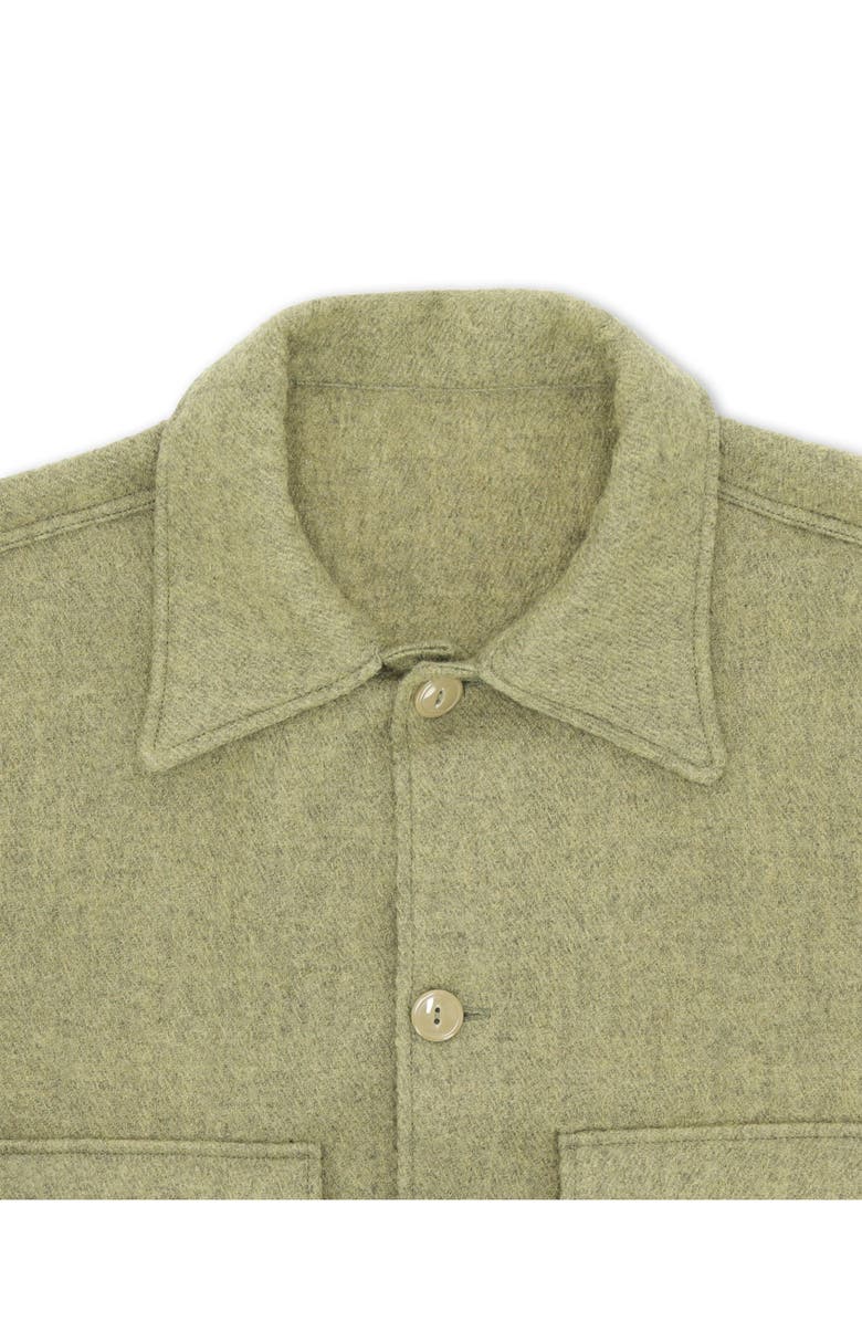 Fortela Wool Overshirt, Alternate, color, Beige