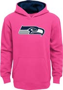 Outerstuff Girls Youth Pink Seattle Seahawks Prime Hoodie
