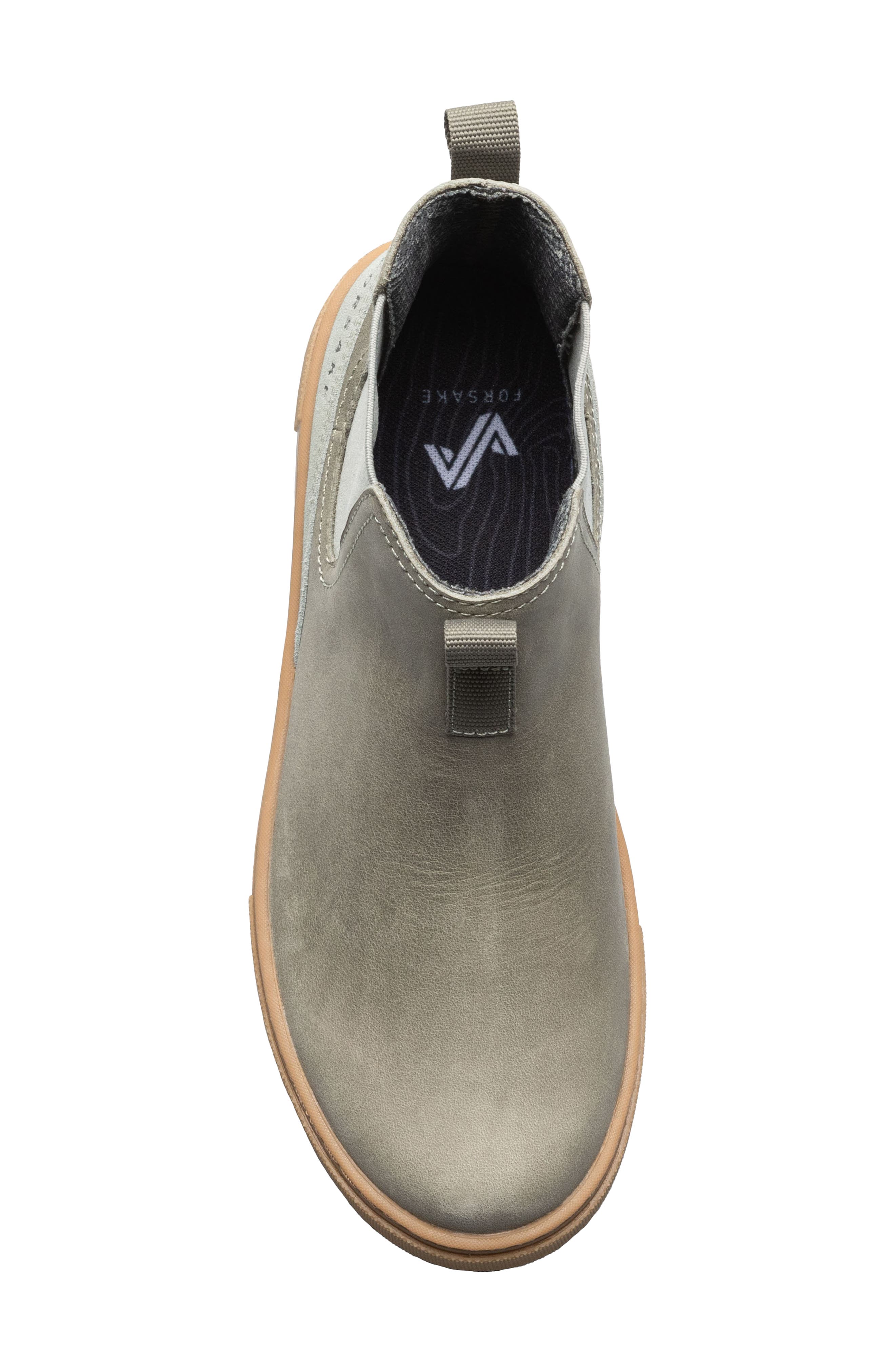 Forsake Lucie Waterproof Chelsea Boot, Alternate, color, Green Ash