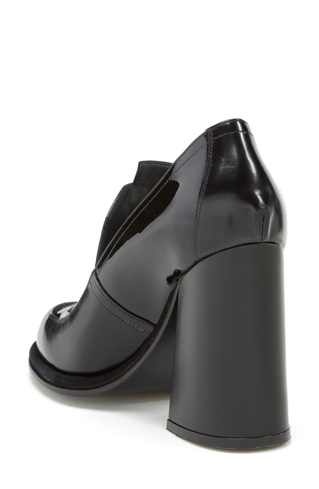 J.W.ANDERSON Loafer, Alternate, color, BLACK LEATHER