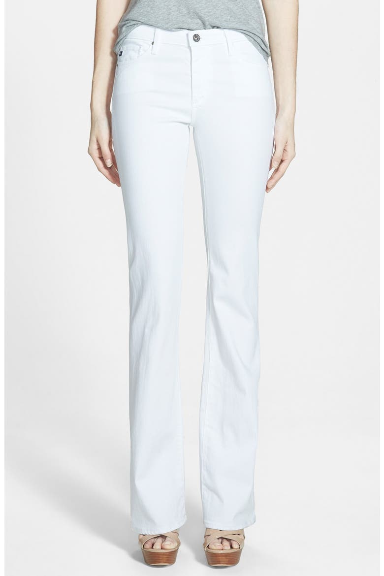 Angel Flare Pants, Main, color, WHITE