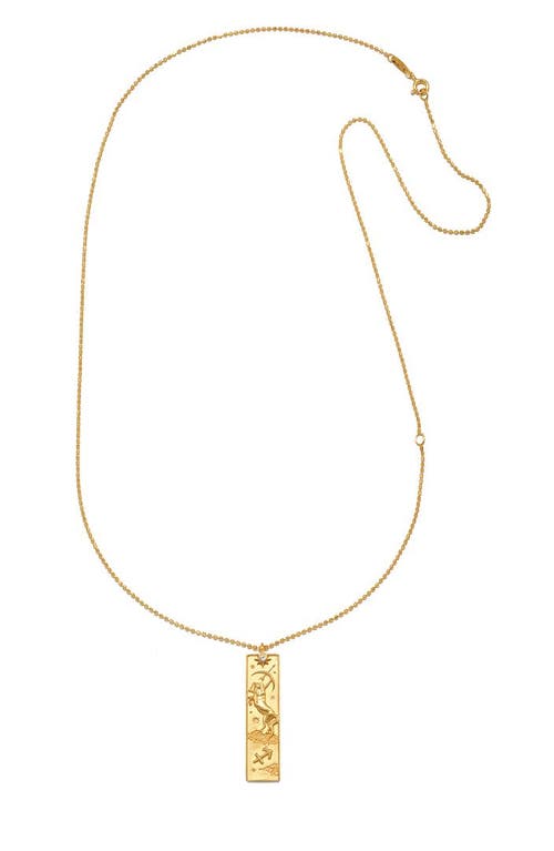 Satya Jewelry Story Of Zodiac Necklace In Gold