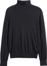 HOUSE OF CB Angel Silk & Wool Blend Turtleneck Sweater