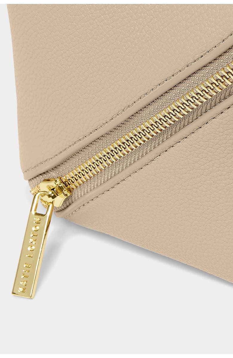 Katie Loxton Large Make Up and Toiletry Bag, Alternate, color, Light Taupe