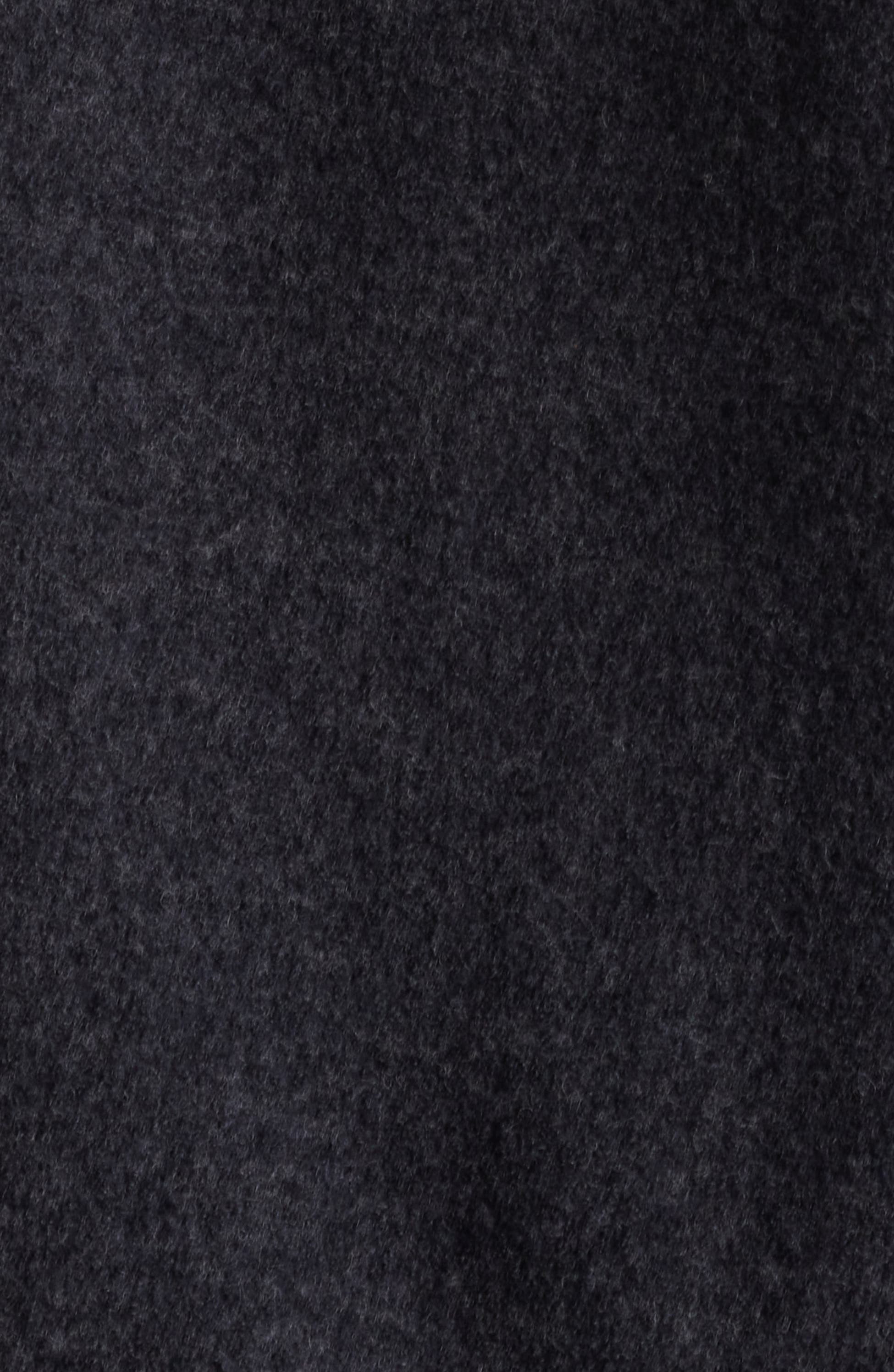 Longline Wool Motorcycle Jacket