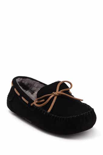 FIRESIDE BY DEARFOAMS Victor Genuine Shearling Slipper - Wide Width Available