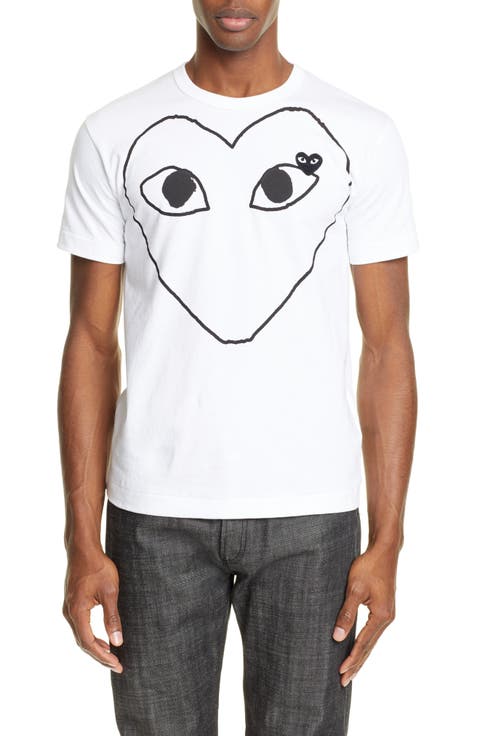 Heart Outline Graphic Tee