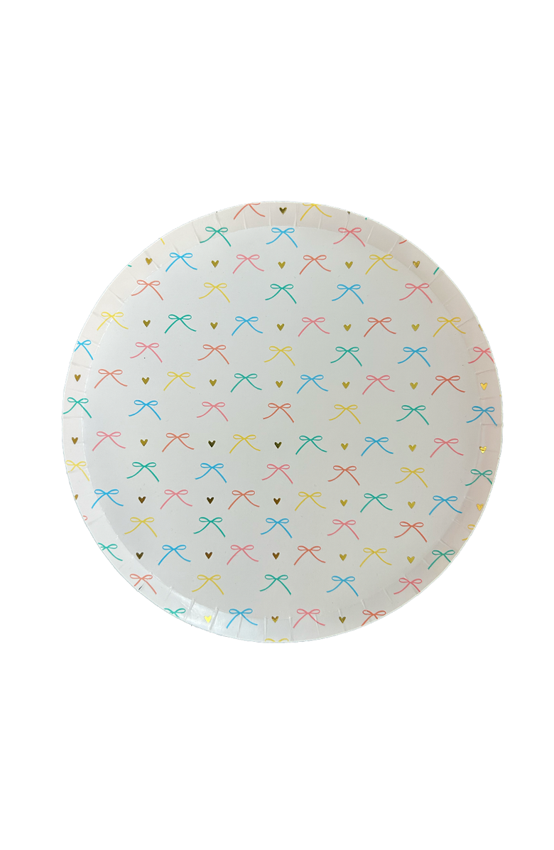 Jollity 
Co Bows  Dinner Plates, Main, color, Assorted Pre-Pack