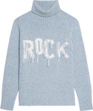 Zadig & Voltaire Mora We Rock Merino Wool Turtleneck Sweater