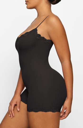 Lace Trim Romper