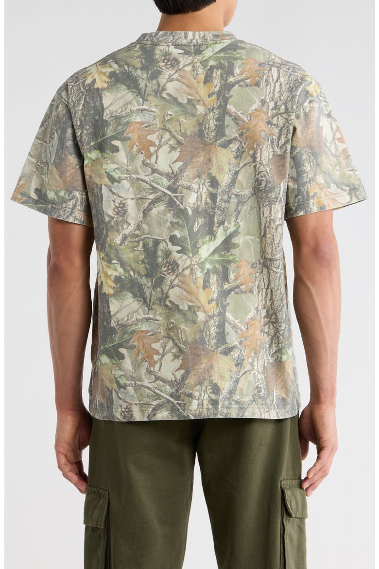 Wyoming Camo Cotton T-Shirt, Alternate, color, CAMOUFLAGE