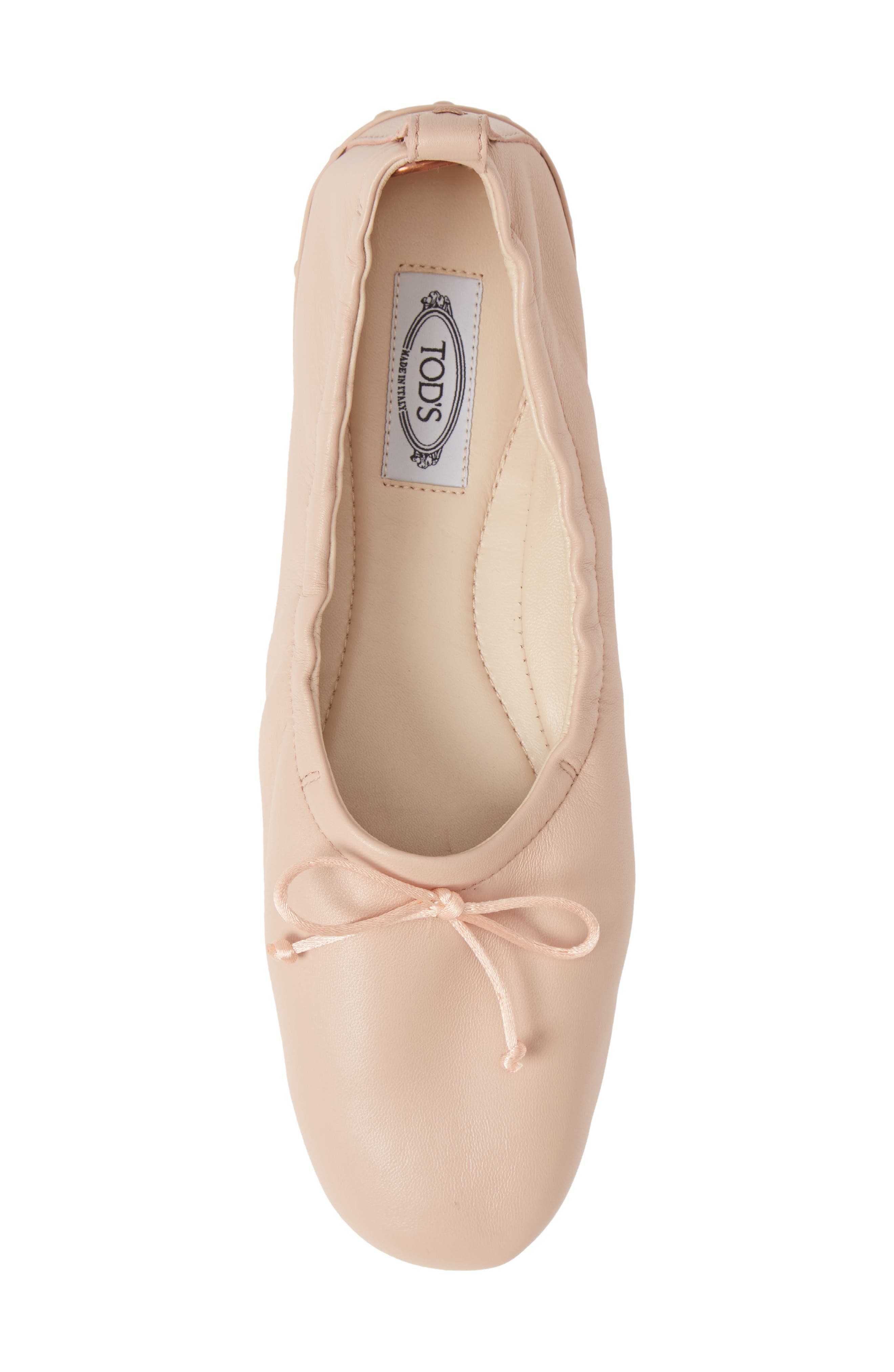 Tod's Scrunch Ballet Flat, Alternate, color, 