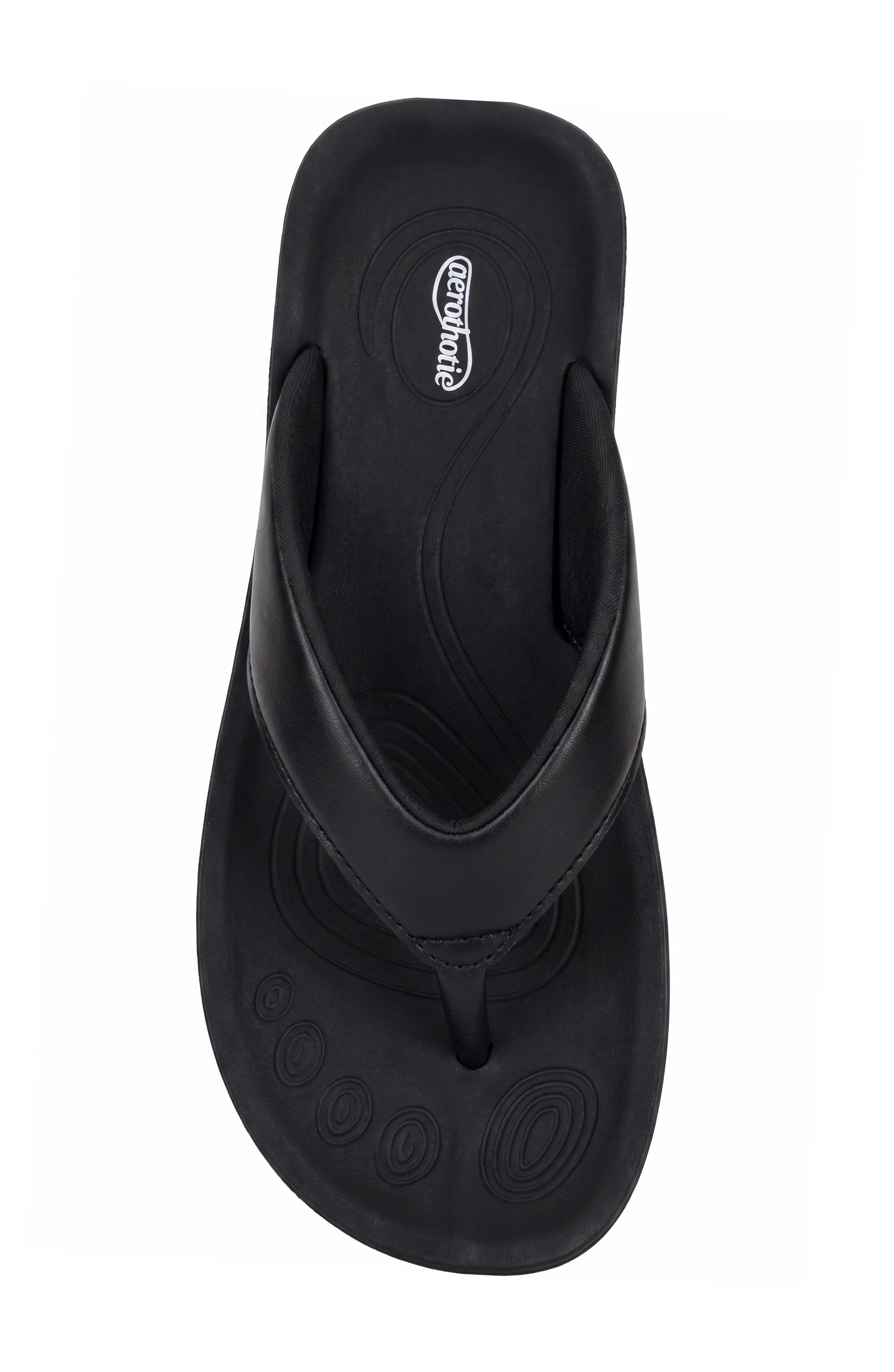 Ravine Flip Flop, Alternate, color, BLACK