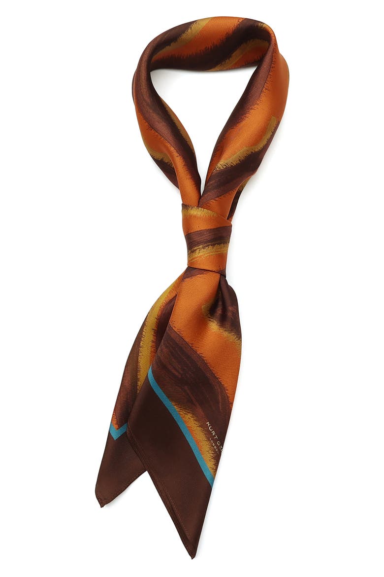 Tiger Square Scarf, Alternate, color, HAWAIIAN SUNSET