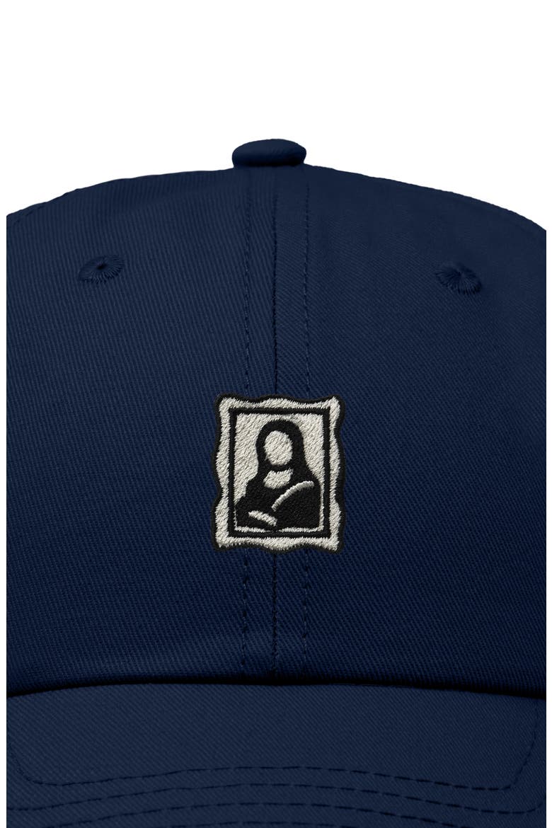 Frame Dad Cap, Alternate, color, Navy Blue