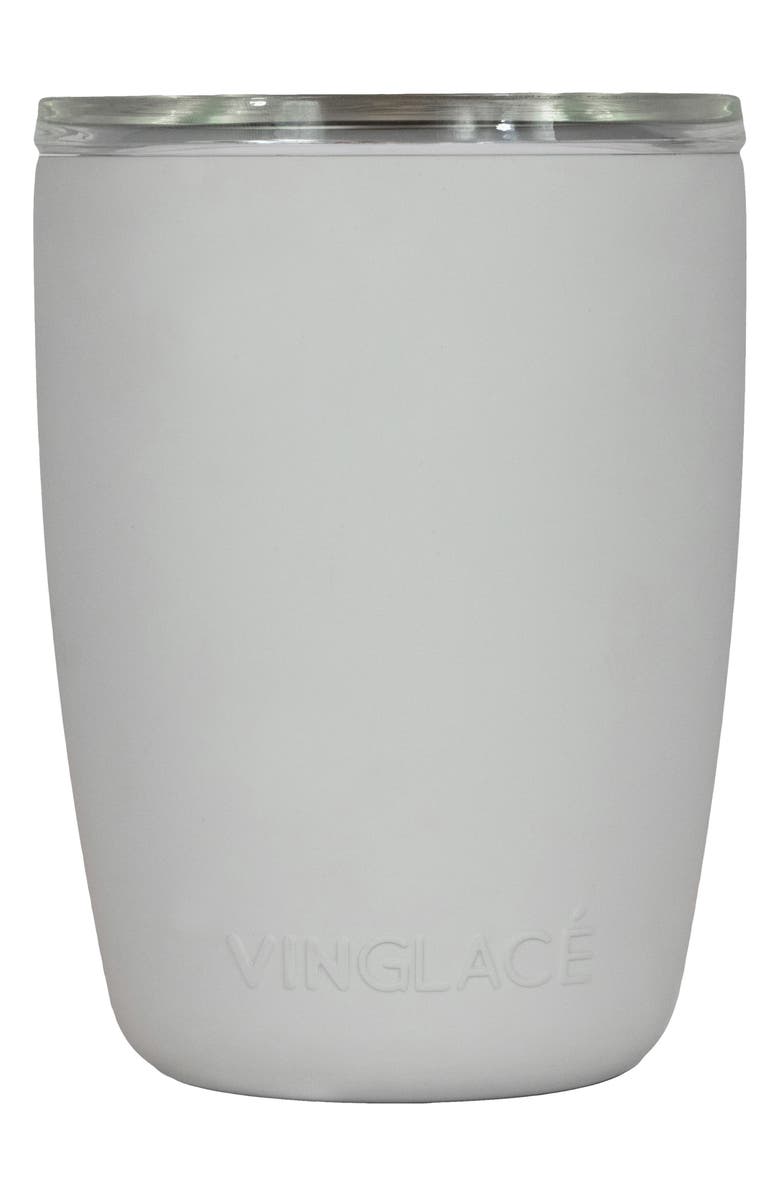 Vinglacé Stemless Wine Glass, Main, color, Stone