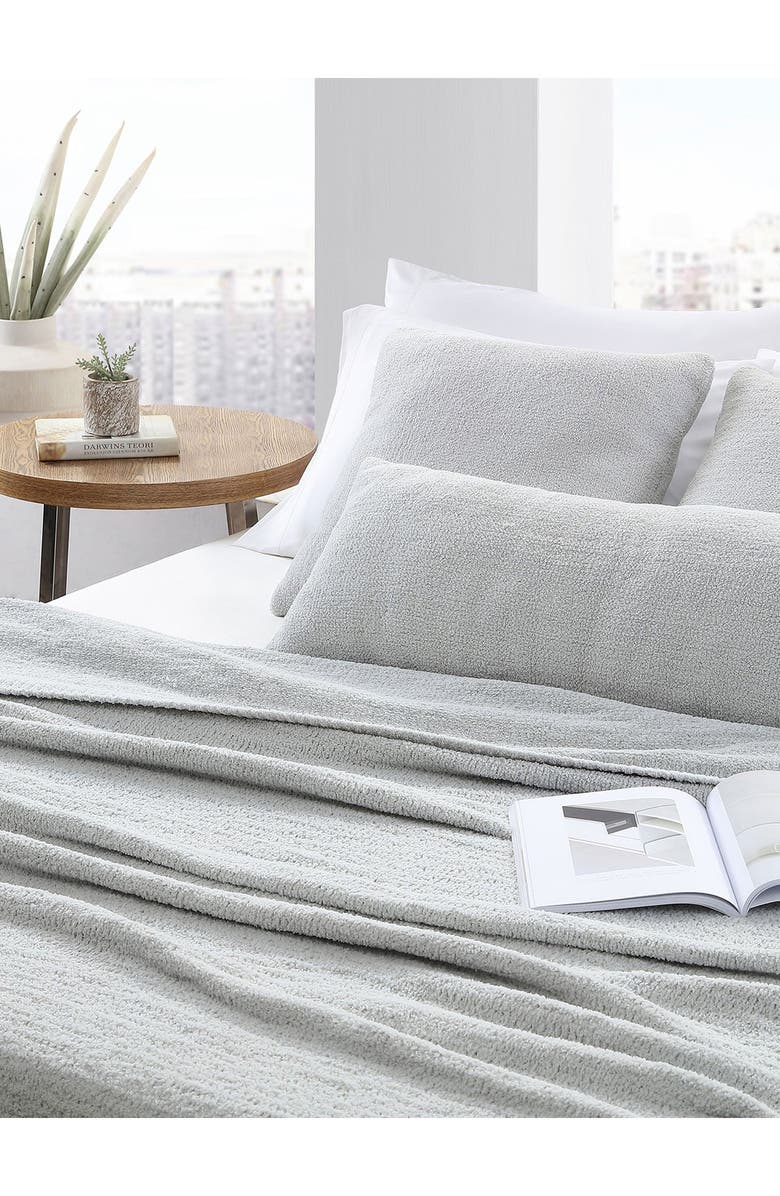 Sunday Citizen Snug Throw Blanket, Alternate, color, Cloud Grey