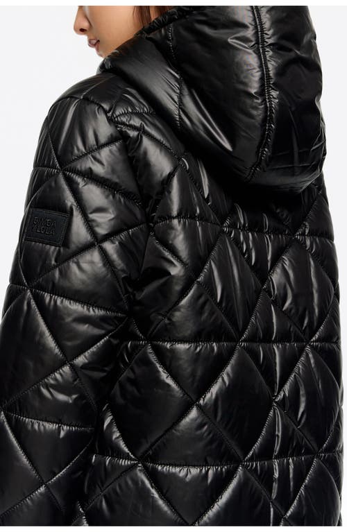 Bimba Y Lola Straight Hooded Puffer In Multi