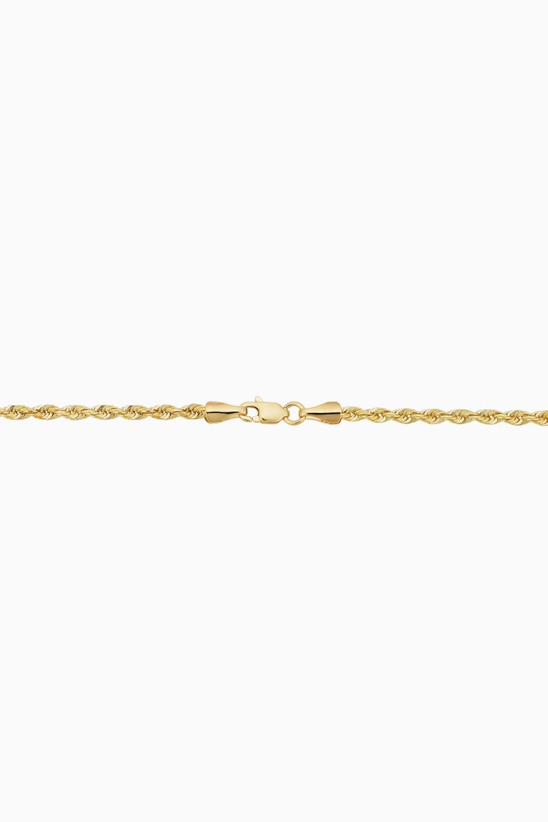 14K Gold Roman Rope Statement Necklace, Alternate, color, Yellow Gold
