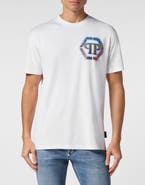 PHILIPP PLEIN T-Shirt Round Neck Hexagon Men
