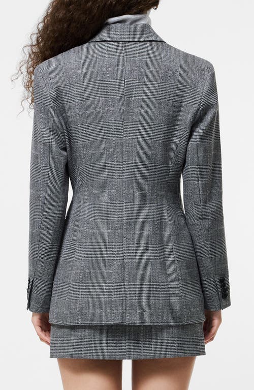 French Connection Owen Plaid Suiting Jacket In Gray